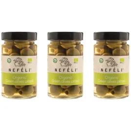bio-zielone-oliwki-bez-pestek-vegan-nefeli-3-x-140-g