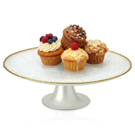 patera-na-tort-na-nozce-szklana-biala-zlota-28-cm
