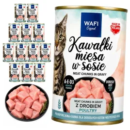 wafi-mokra-karma-dla-kota-drob-puszka-12x415g-pelnoporcjowa-kawalki-miesa