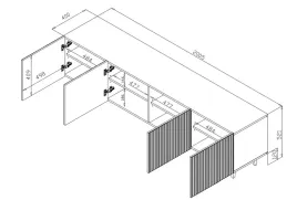 szafka-rtv-pafos-200x40x52-czarny-mat