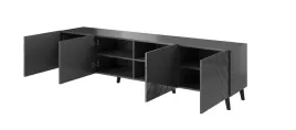 szafka-rtv-abeto-200x42x52-grafit-grafit-polysk