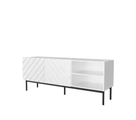 szafka-rtv-abeto-na-czarnym-stelazu-ze-stali-150x42x60-bialy-bialy-polysk