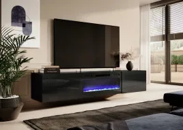 szafka-rtv-slide-200k-z-kominkiem-elektrycznym-200x40xh37-cala-w-czarnym-po