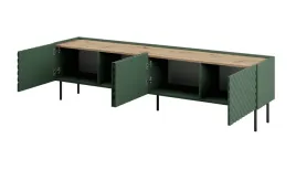 szafka-rtv-4d-onda-200x40xh5435-zielen-stojaca-lub-wiszaca