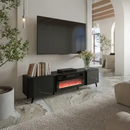 szafka-rtv-volare-200x39x49-czarny-san-sebastian-kominek