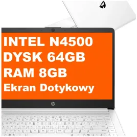 laptop-hp-14-dq-n4500-8gb-64gb-emmc-intel-uhd-14-fullhd-dotyk-win-11-bialy
