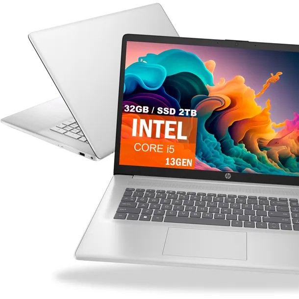 Nowy Model Laptop HP 17-CN Intel i5-13 32GB SSD 2TB Podświetlana klaw. W11