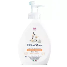 dermomed-mydlo-w-piance-do-ciala-i-twarzy-500ml-milkyandvanilia
