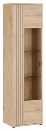 wysoka-witryna-verniq-55-cm-z-przeszkleniem-i-szklanymi-polkami-forte