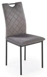 krzeslo-tapicerowane-k577-popiel-czarne-nogi-velvet-pikowane-do-jadalni