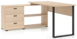 biurko-narozne-odelis-09-dab-lindberg-z-szufladami-i-polkami