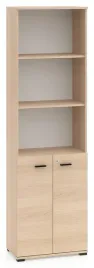 regal-z-polkami-odelis-03-dab-lindberg-z-zamykana-szafka
