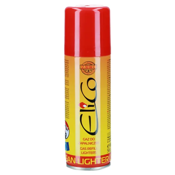 Gaz do zapalniczek ELICO Zapalniczka gazowa 100 ml ORYGINALNY