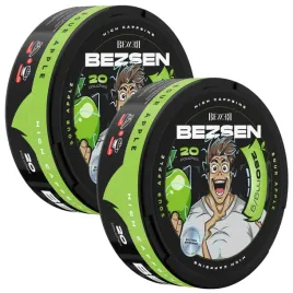 woreczki-kofeinowe-bezsen-snusy-energetyczne-bezzer-sour-apple-250mg