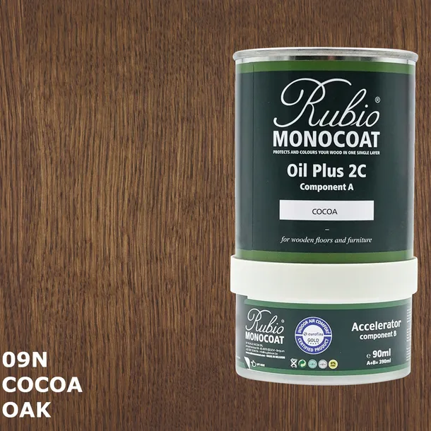 Rubio Monocoat Oil + 2C Cocoa 390 ml Jednowarstwowy Olej Do Drewna