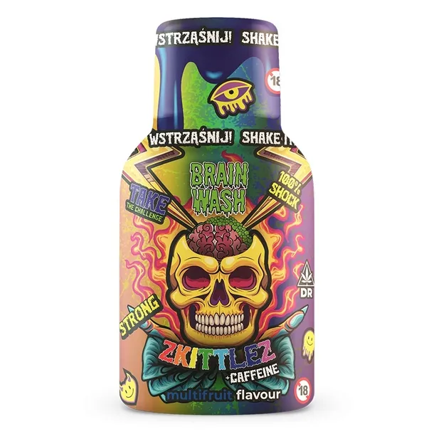 Shot konopny CBD Brain Wash Zkittlez Olej Olejek CBD Hemp Shot 100ml