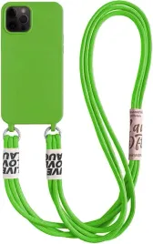 silikonowe-etui-bakicey-iphone-11-z-regulowanym-paskiem-zielone