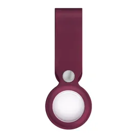 hi5-loop-silikonowe-etui-brelok-zawieszka-bordowy-do-apple-airtag