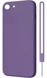 etui-z-do-iphone-7-8-silikonowe-z-paskiem-fioletowe