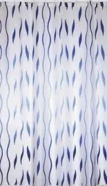 zaslona-prysznicowa-180x200-cm-niebiesko-biala-z-kolkami-msv