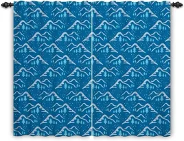 zaslony-107x160-cm-zimowy-krajobraz-2-szt