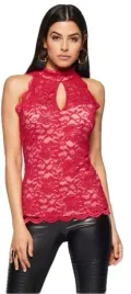 bodyflirt-koronkowa-bluzka-32-34-czerwona