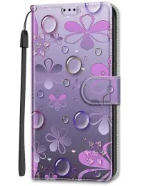 etui-na-samsung-galaxy-a13-4g-z-klapka-i-podporka-fioletowe