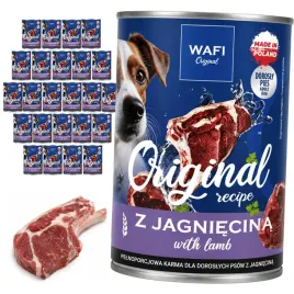 wafi-mokra-karma-dla-psa-jagniecina-puszka-24x400g-pelnoporcjowa