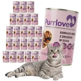 purrlove-mokra-karma-dla-kota-drob-puszka-24x415g-kawalki-w-sosie