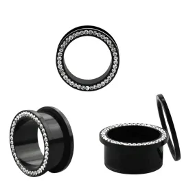 czarny-akrylowy-tunel-do-uszu-z-krysztalkami-odkrecana-scianka-t71-8mm