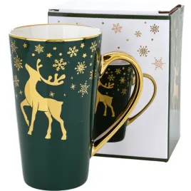 swiateczny-porcelanowy-kubek-do-kawy-herbaty-kakao-450-ml-zloty-renifer