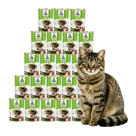 puszka-wiejska-mokra-karma-dla-kota-drob-z-sercami-puszka-24x800g