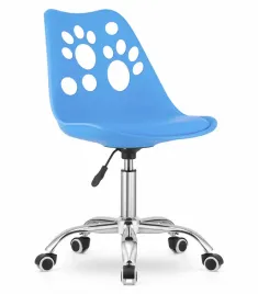 krzeslo-obrotowe-print-niebieskie-ergonomiczne-z-regulacja-wysokosci-do