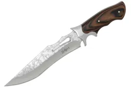 noz-mysliwski-bowie-zdobiony-stal-440-drewno-bsh-adventure-n226b