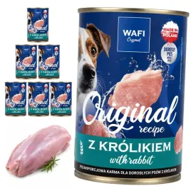 wafi-mokra-karma-dla-psa-krolik-puszka-6x400g-pelnoporcjowa