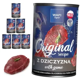 wafi-mokra-karma-dla-psa-dziczyzna-puszka-6x400g-pelnoporcjowa