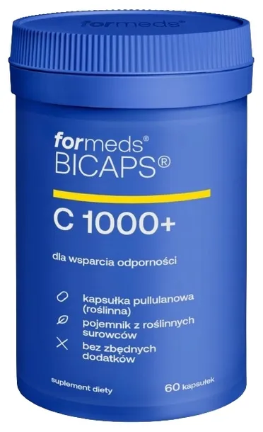 Witamina C 1000+ Plus 60k ForMeds Bicaps