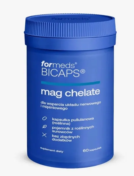 Mag Chelate 60k Bicaps Formeds diglicynian magnezu
