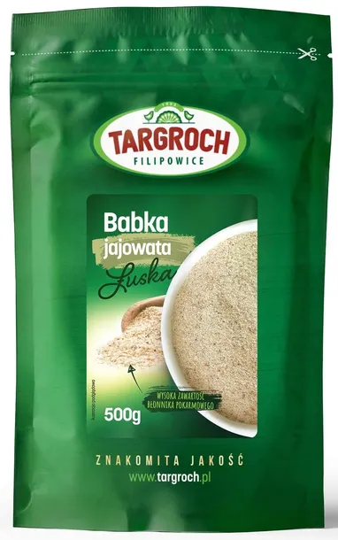 Targroch Babka Jajowata Łuska 500g ŹRÓDŁO BŁONNIKA