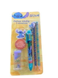 zestaw-szkolny-disney-stitch-5-elementow-dlugopis-olowki-gumka