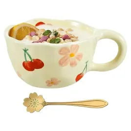 ceramiczna-filizanka-do-herbaty-250-ml-kwiatowy-motyw