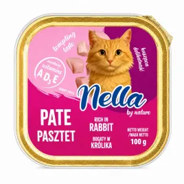 nella-mokra-karma-dla-kota-krolik-tacka-100g-pasztet-pelnoporcjowa-zestaw