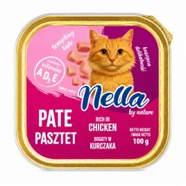 nella-mokra-karma-dla-kota-kurczak-tacka-100g-pasztet-pelnoporcjowa-zestaw