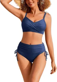 stroj-kapielowy-bikini-wysoki-stan-xl-do-plazy-basenu-komplet-dwuczesciowy