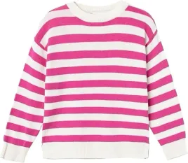 name-it-sweter-dzieciecy-paski-rekaw-dlugi-bezowo-rozowy-104-5ga