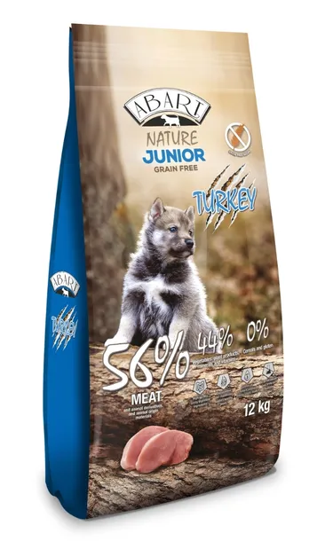 Abart Nature JUNIOR Grain Free Turkey 12kg Bezzbożowa karma dla szczeniąt