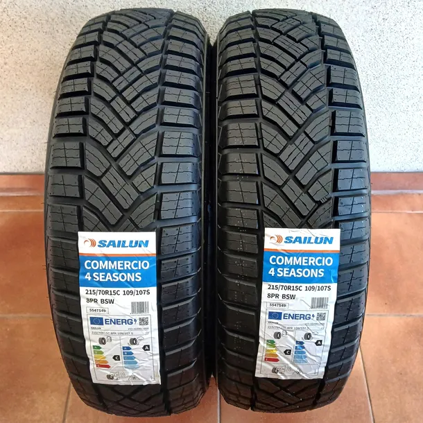 2x Opony 215/70 15 R15 C Sailun CAŁOROCZNE WIELOSEZONOWE gwarancja 5 lat