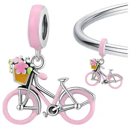 charms-rozowy-rower-srebro-925-rower-kwiaty-zawieszka-koralik-beads-s925