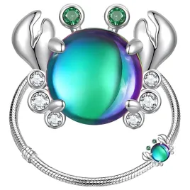 charms-krab-holo-zawieszka-cyrkonia-koralik-beads-charms-srebro-pr-925-s925