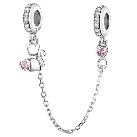 charms-lancuszek-zabezpieczenie-s925-koralik-925-srebrny-kotek-serduszko